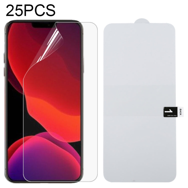 25 PCS Full Screen Protector Explosion-proof Hydrogel Film, For iPhone 12 mini�������������������...
