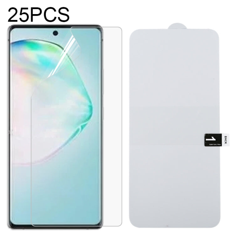 25 PCS Full Screen Protector Explosion-proof Hydrogel Film, For iPhone 12 mini�������������������...