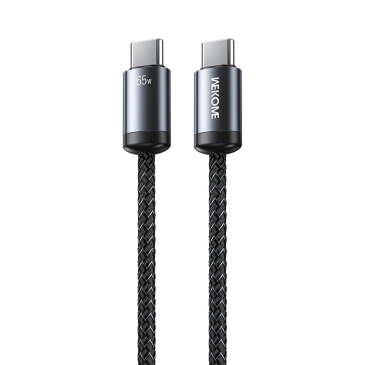 WK WDC-35 Raython Gen2 1m PD65W Type-C to Type-C Fast Charging Data Cable, WDC-35