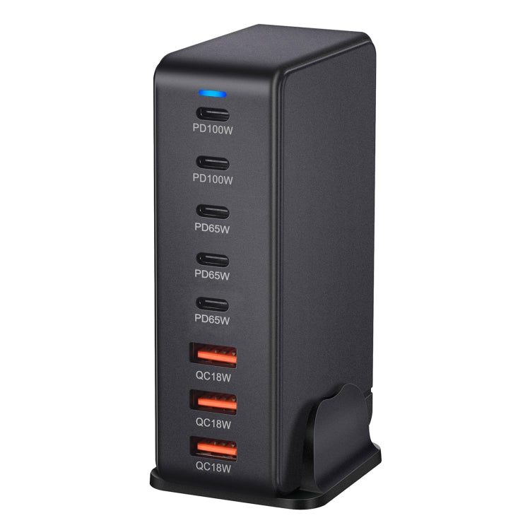440W GaN USB Power Adapter Travel Charger with 3 x USB, 5 x PD Port, EU Plug, US Plug, UK Plug���...