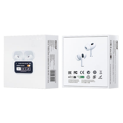 WEKOME WS-05 Chiscope Smart Color Screen Noise Reduction Wireless Bluetooth Earphones, WS-05
