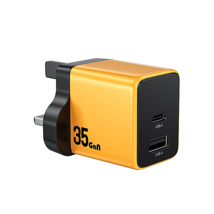 WK WP-U36 35W USB-C / Type-C, USB GaN Fast Charger, EU Plug, UK Plug