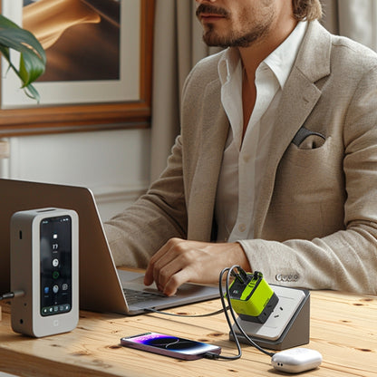 WK WP-U39 65W USB-C / Type-C, USB GaN Fast Charger with 80cm Type-C Cable, EU Plug, US Plug