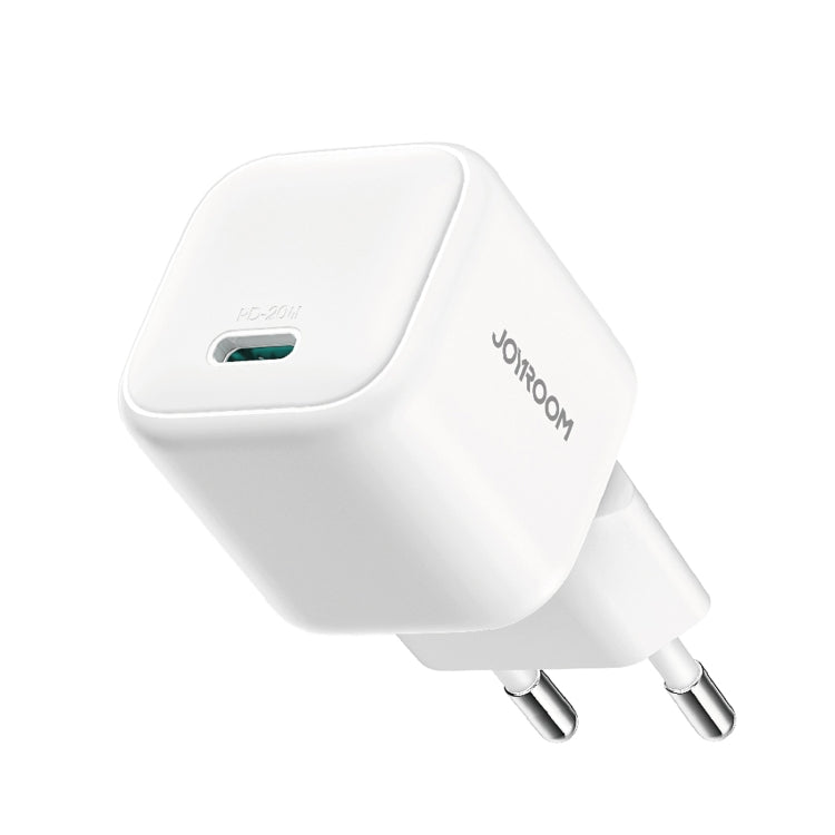 JOYROOM JR-TCG08 GaN PD20W USB-C / Type-C Port Mini Charger, EU Plug, UK Plug