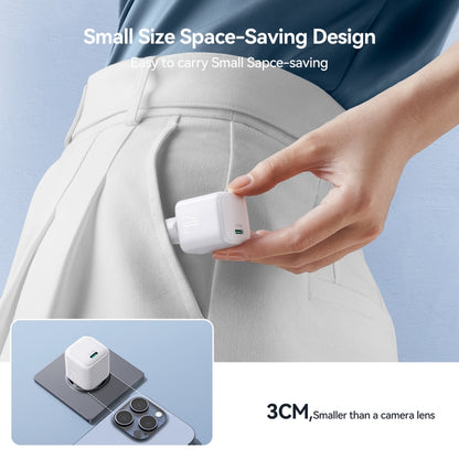 JOYROOM JR-TCG08 GaN PD20W USB-C / Type-C Port Mini Charger, EU Plug, UK Plug