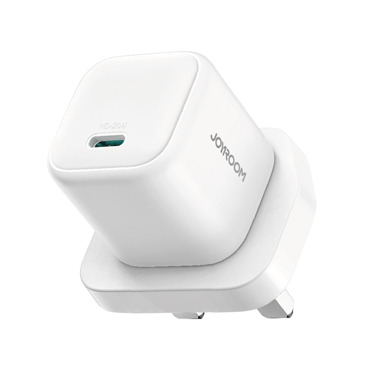JOYROOM JR-TCG08 GaN PD20W USB-C / Type-C Port Mini Charger, EU Plug, UK Plug