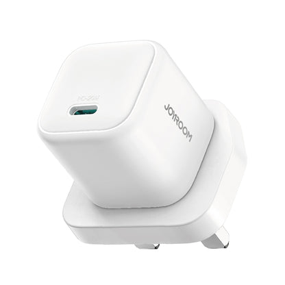 JOYROOM JR-TCG08 GaN PD20W USB-C / Type-C Port Mini Charger, EU Plug, UK Plug
