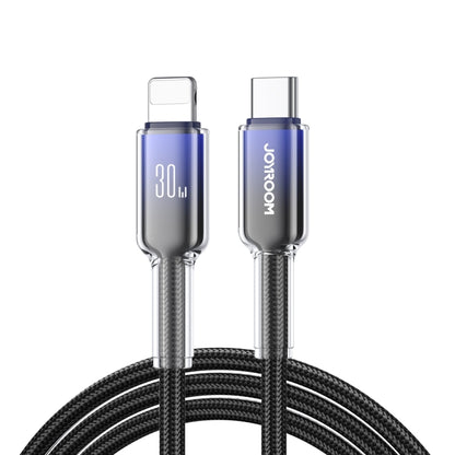 JOYROOM S-A42 Crystal Clear Series Fast Charging Data Cable, Length: 1.2m, Type-C to Type-C Cable...