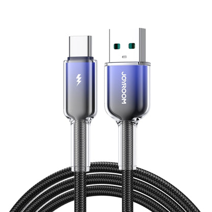 JOYROOM S-A42 Crystal Clear Series Fast Charging Data Cable, Length: 1.2m, Type-C to Type-C Cable...