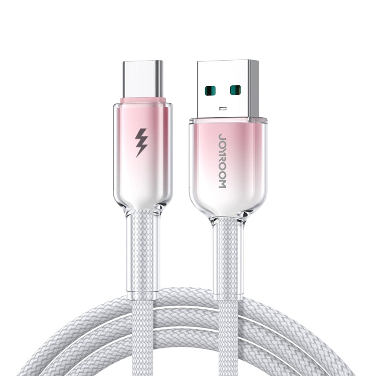 JOYROOM S-A42 Crystal Clear Series Fast Charging Data Cable, Length: 1.2m, Type-C to Type-C Cable...