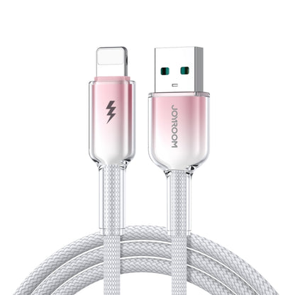JOYROOM S-A42 Crystal Clear Series Fast Charging Data Cable, Length: 1.2m, Type-C to Type-C Cable...