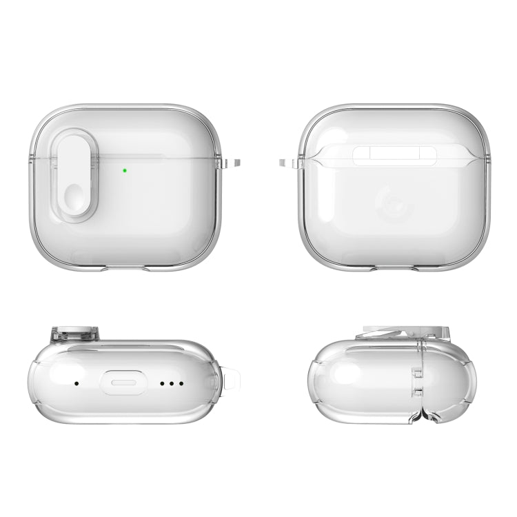 Ice Crystals Shockproof Earphone Protective Case, For AirPods 4