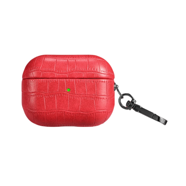 Crocodile Texture Earphone Protective Case, For AirPods 4, For AirPods Pro 2, For AirPods 3������...