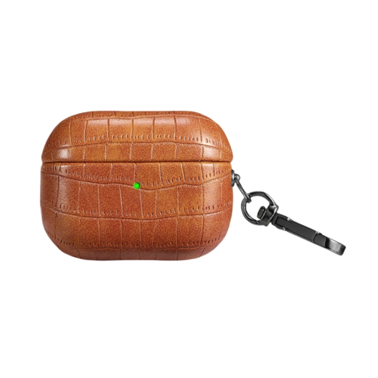 Crocodile Texture Earphone Protective Case, For AirPods 4, For AirPods Pro 2, For AirPods 3������...