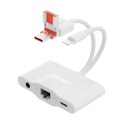NK-1033TL Pro USB-C / Type-C, 8 Pin, USB to USB-C / Type-C, 2 x USB, RJ45, 3.5mm Multi-function A...