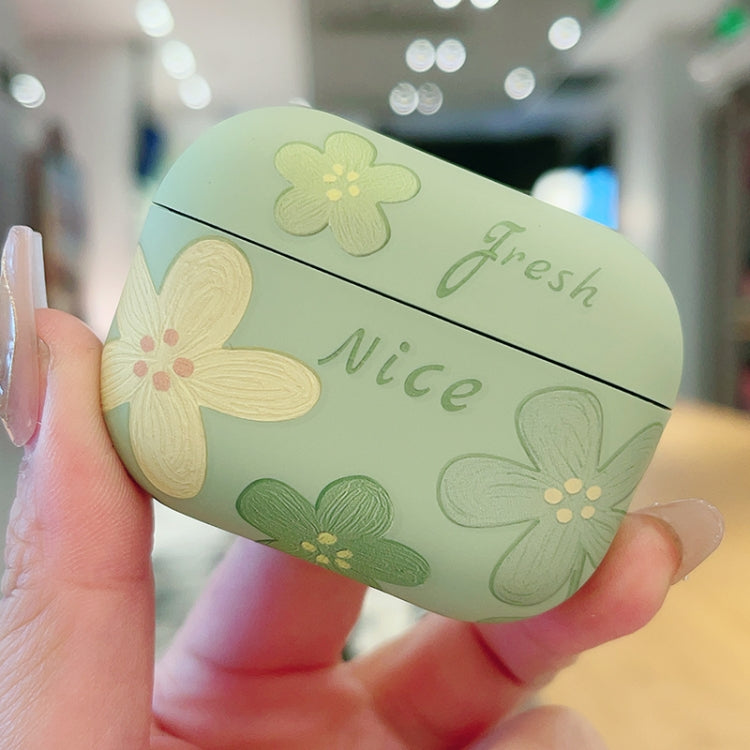 Oil Painting Floral Matte Earphones Protective Case, For AirPods 4, For AirPods Pro 2, For AirPod...