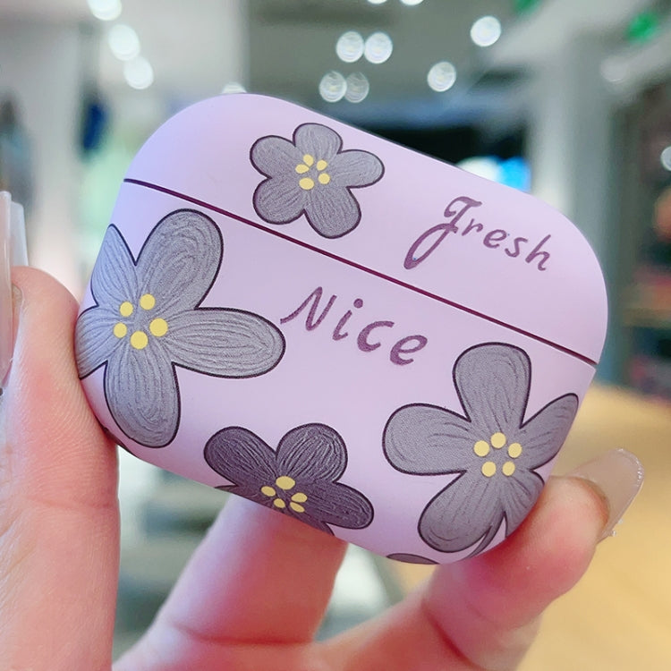 Oil Painting Floral Matte Earphones Protective Case, For AirPods 4, For AirPods Pro 2, For AirPod...