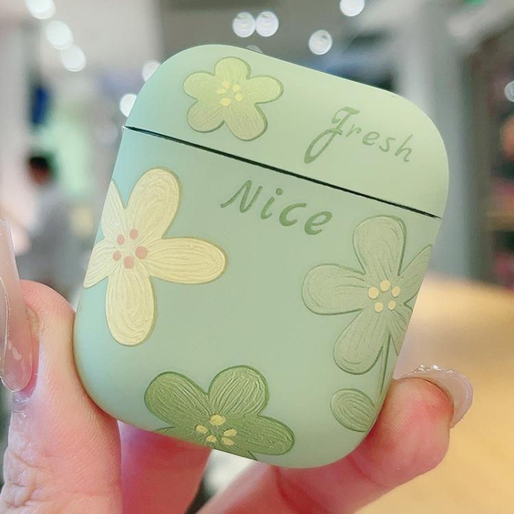 Oil Painting Floral Matte Earphones Protective Case, For AirPods 4, For AirPods Pro 2, For AirPod...