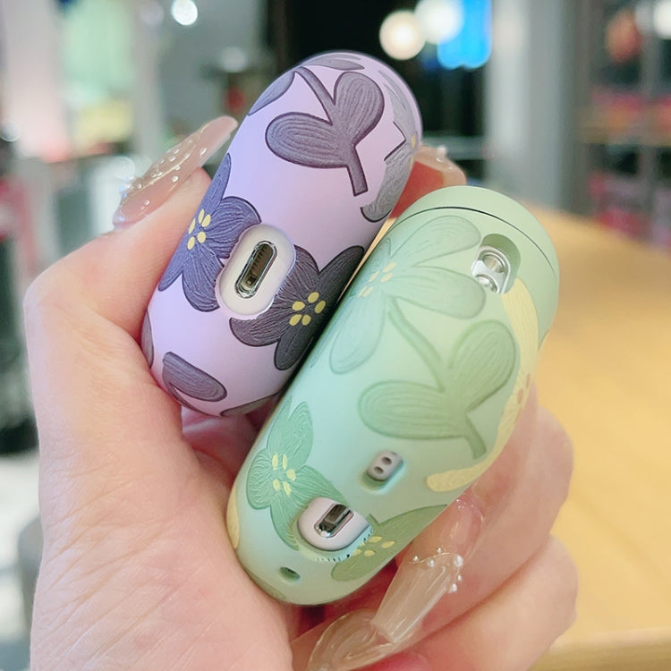 Oil Painting Floral Matte Earphones Protective Case, For AirPods 4, For AirPods Pro 2, For AirPod...