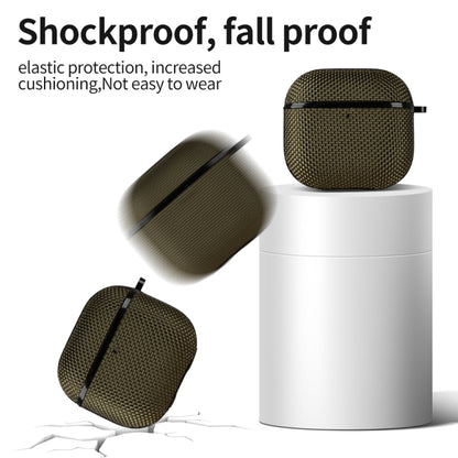 Nylon Waterproof Wireless Earphone Case with Hook, For AirPods 4