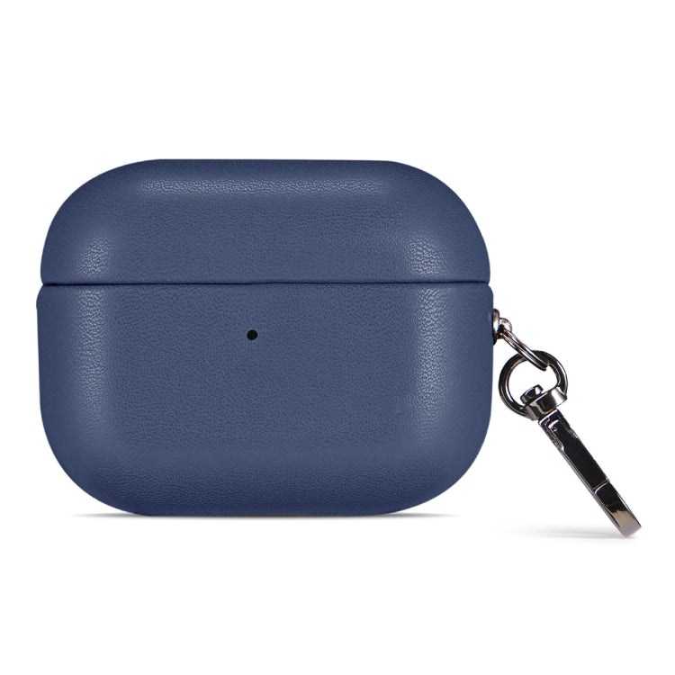Gloss Oil PU Leather Wireless Bluetooth Earphone Protective Case, For AirPods 4