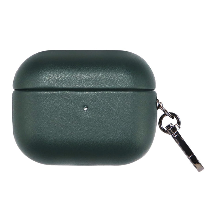 Gloss Oil PU Leather Wireless Bluetooth Earphone Protective Case, For AirPods 4