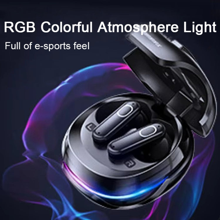 REMAX GameBuds G9 ANC Noise Reduction Gaming Wireless Bluetooth Earphones, Gamebuds G9  Black����...