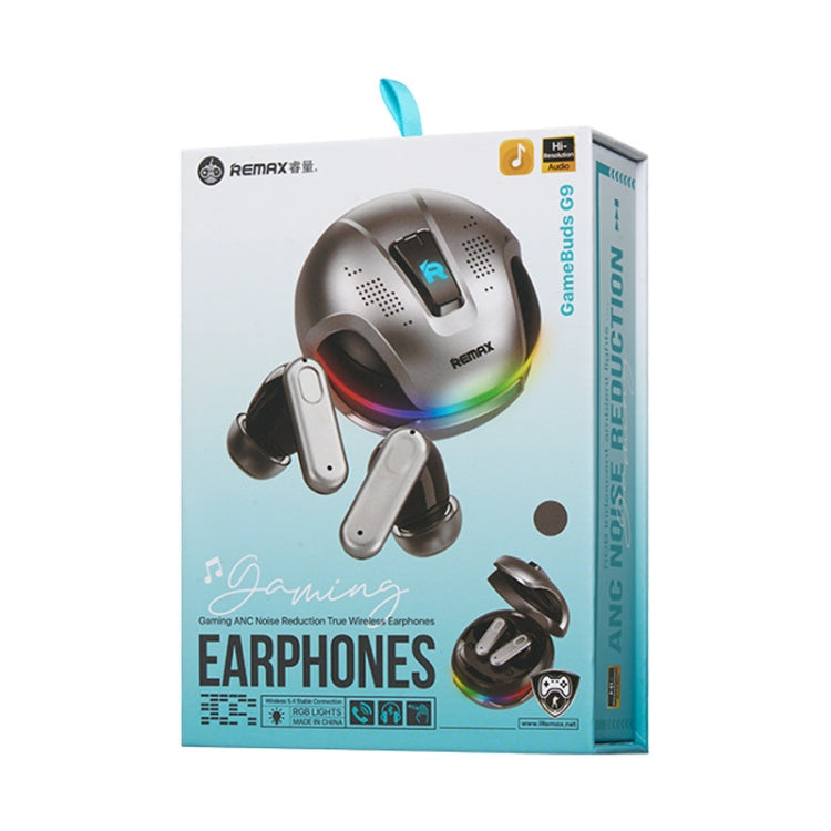 REMAX GameBuds G9 ANC Noise Reduction Gaming Wireless Bluetooth Earphones, Gamebuds G9  Black����...