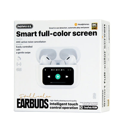 REMAX CozyBuds W30N LED Dual Noise Reduction Bluetooth 5.4 Earphones