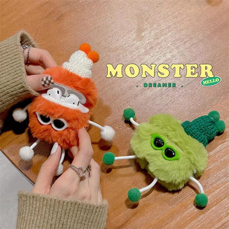 Plush Sunglasses Monster Bluetooth Earphone Protective Case, For AirPods Pro 2, For AirPods 3����...