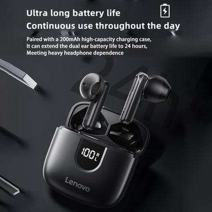 Original Lenovo EA120 Simple Semi-In-Ear True Wireless Bluetooth Earphones