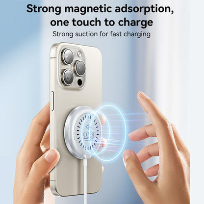 Yesido DS24 15W QI2.0 Desktop Magnetic Fast Charging Wireless Charger