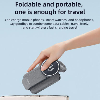 Yesido DS26 4-in-1 Magnetic Wireless Charging Stand with Night Light