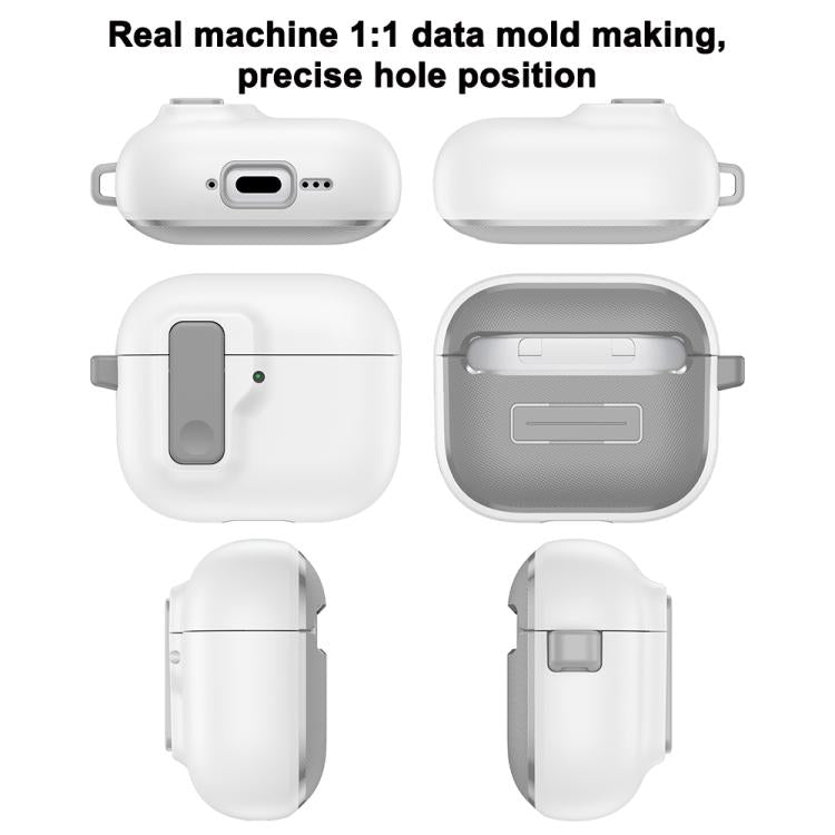 Automatic Switch Lock Bluetooth Earphone Shockproof Protective Case, For AirPods 4���������������...