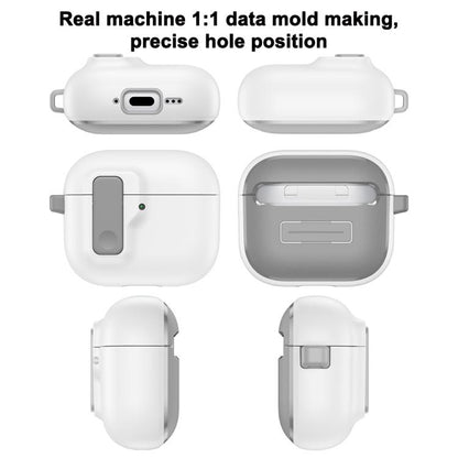 Automatic Switch Lock Bluetooth Earphone Shockproof Protective Case, For AirPods 4���������������...