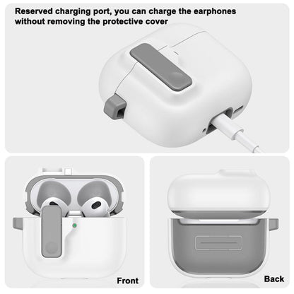 Automatic Switch Lock Bluetooth Earphone Shockproof Protective Case, For AirPods 4���������������...