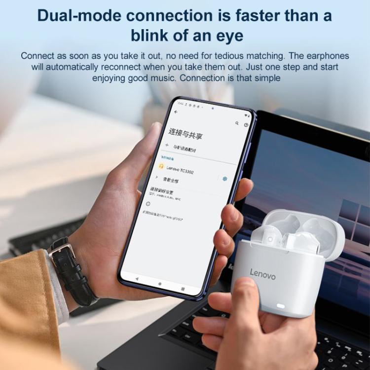 Original Lenovo TC3302 Wireless Bluetooth 5.3 Earphones