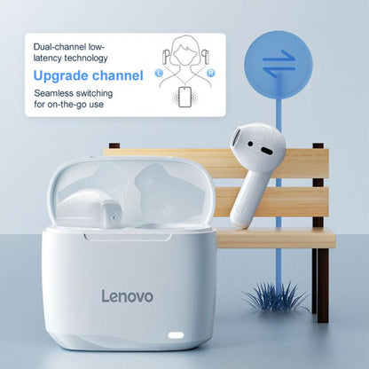 Original Lenovo TC3302 Wireless Bluetooth 5.3 Earphones, TC3302 (Blue), TC3302 (Black)�����������...