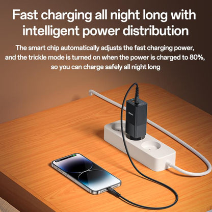 Yesido YC73 65W USB and USB-C / Type-C Dual Port GaN Fast Charger Set
