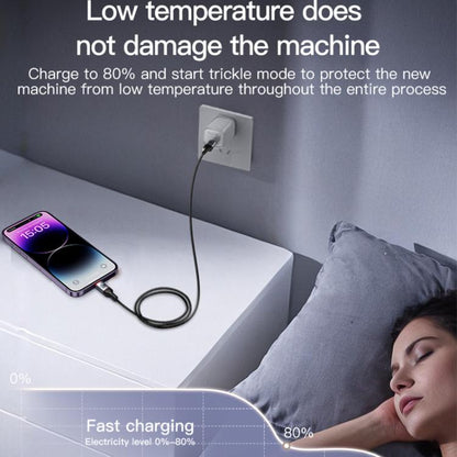 Yesido CA130L 12W 2.4A USB to 8 Pin Charging Data Cable, Length: 2m