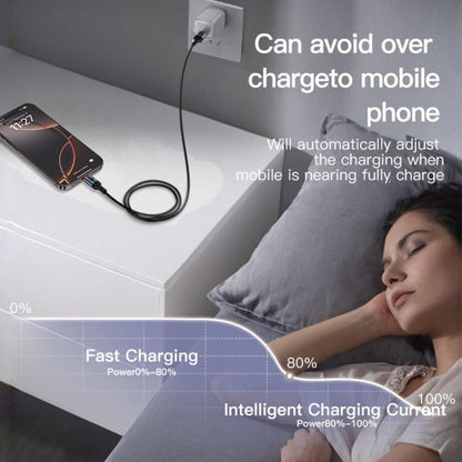Yesido CA183 PD60W 3A USB-C / Type-C to USB-C / Type-C Charging Data Cable, Length: 2m