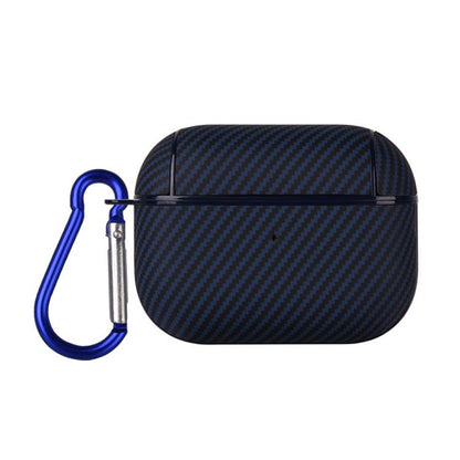 Carbon Fibre Texture PU Earbuds Box PC Case with Hook, For AirPods 4, For AirPods Pro 2����������...