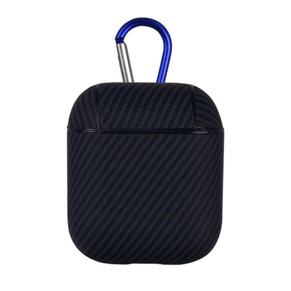 Carbon Fibre Texture PU Earbuds Box PC Case with Hook, For AirPods 4, For AirPods Pro 2����������...