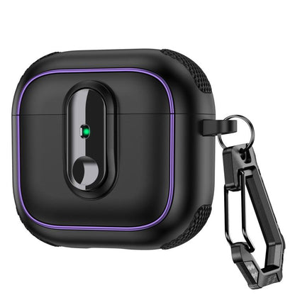Armor Magnetic Wireless Earphones Case with Security Lock, For AirPods 4, For AirPods Pro 2������...