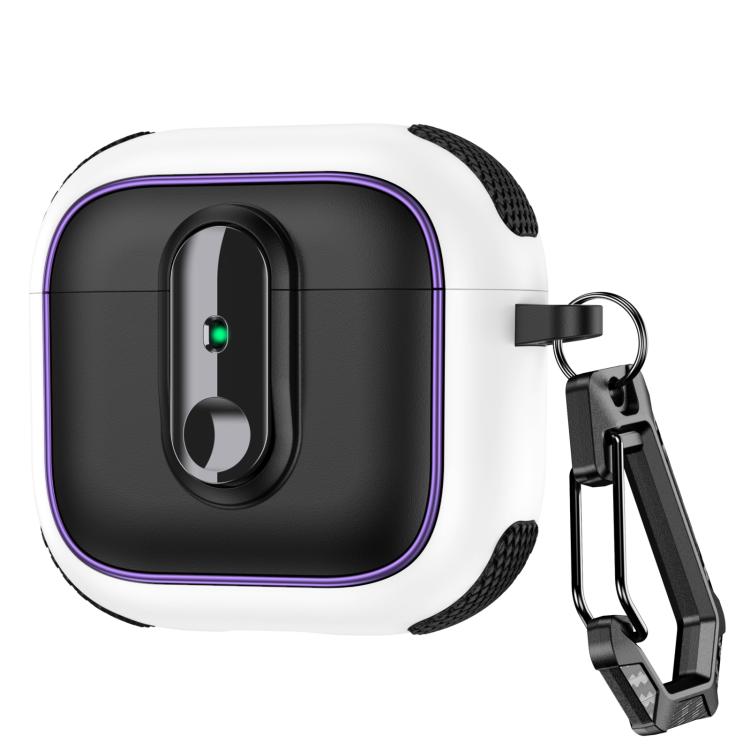 Armor Magnetic Wireless Earphones Case with Security Lock, For AirPods 4, For AirPods Pro 2������...