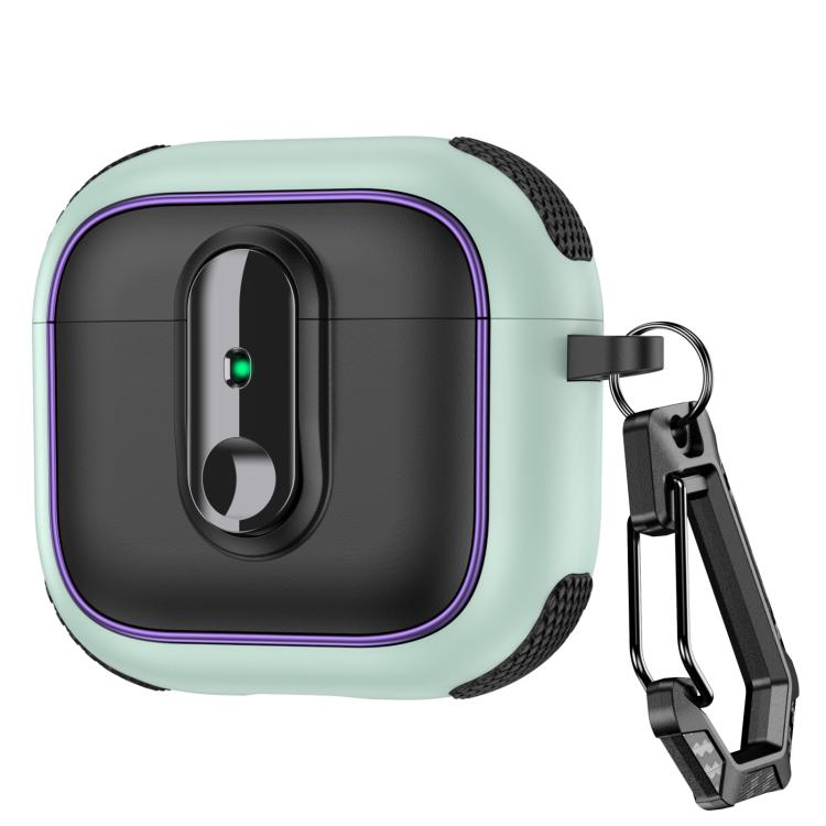 Armor Magnetic Wireless Earphones Case with Security Lock, For AirPods 4, For AirPods Pro 2������...