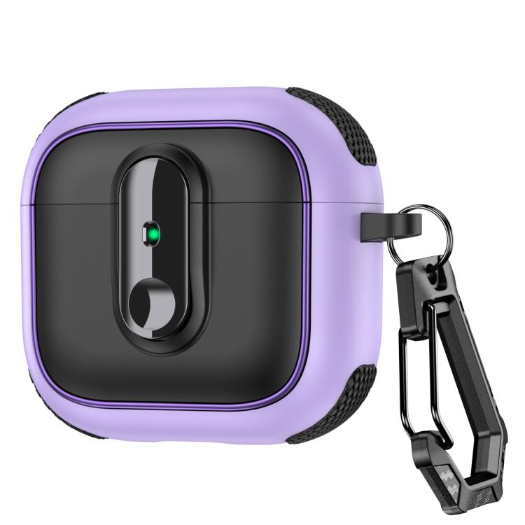 Armor Magnetic Wireless Earphones Case with Security Lock, For AirPods 4, For AirPods Pro 2������...