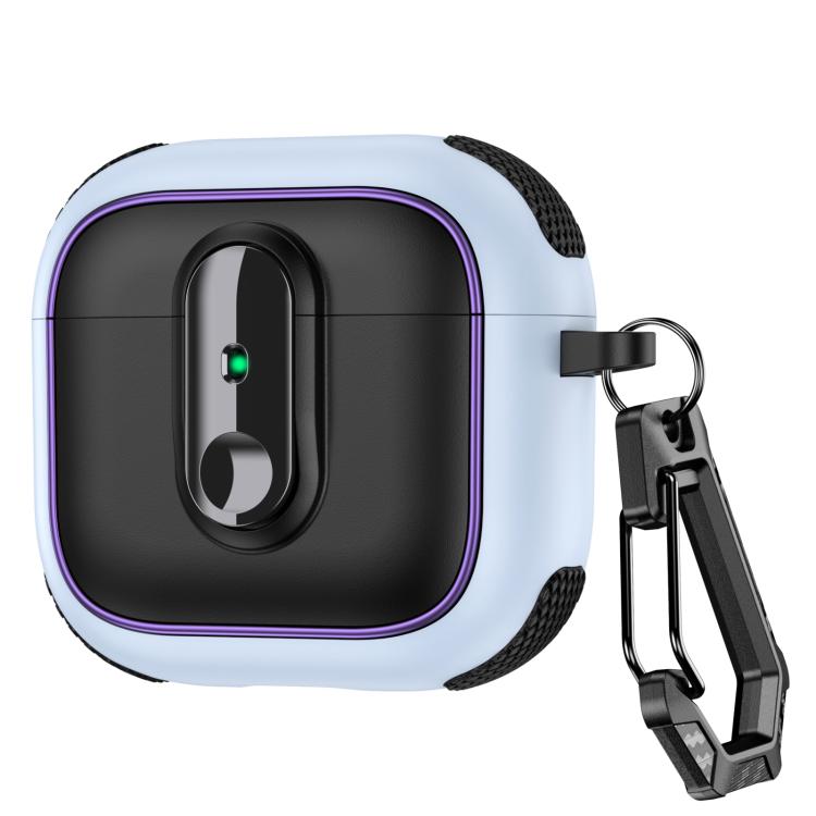 Armor Magnetic Wireless Earphones Case with Security Lock, For AirPods 4, For AirPods Pro 2������...