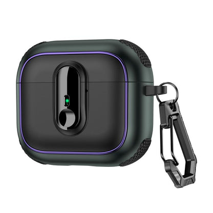 Armor Magnetic Wireless Earphones Case with Security Lock, For AirPods 4, For AirPods Pro 2������...