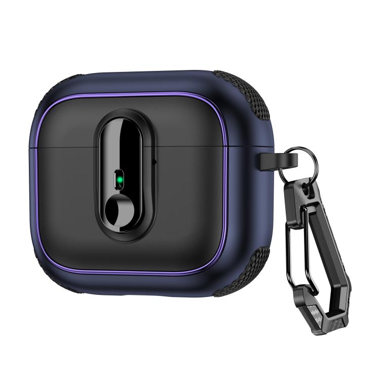 Armor Magnetic Wireless Earphones Case with Security Lock, For AirPods 4, For AirPods Pro 2������...